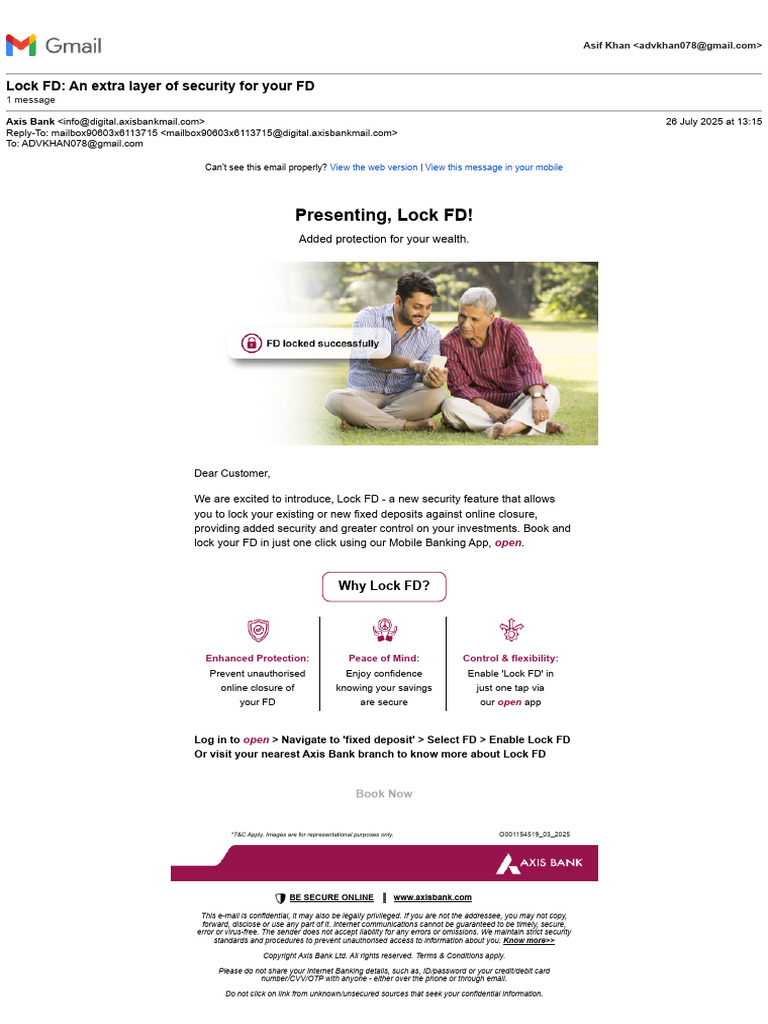 Lock FD: Secure Your Fixed Deposits | PDF | Banks | Computing