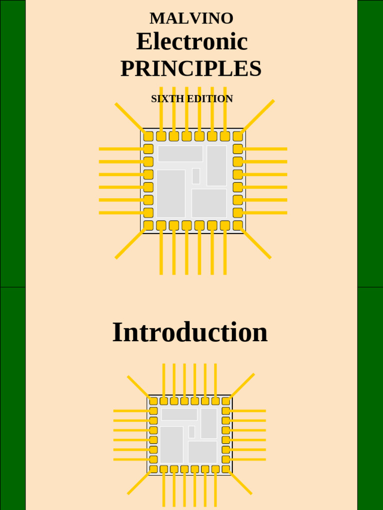 Electronic Principles Overview | PDF | Voltage | Electrical Circuits