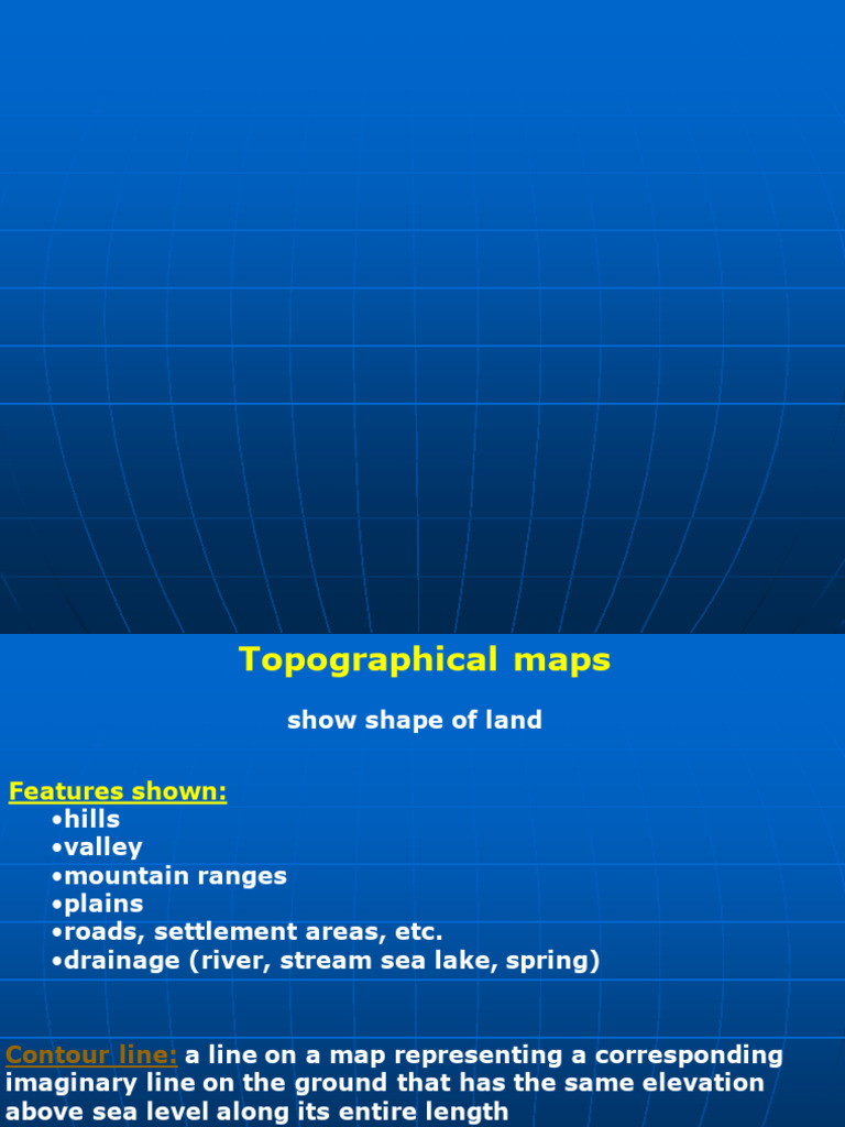 Topographical vs Geological Maps Explained | PDF | Contour Line | Map