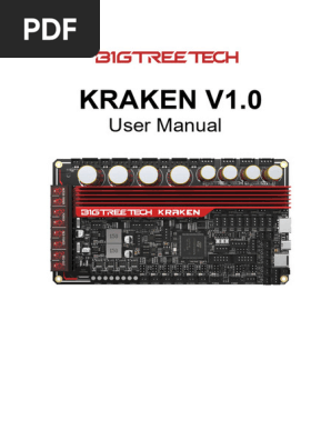 Bigtreetech Kraken v1.0 User Manual | PDF | Computer File | Booting