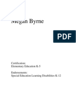 Byrne Megan Resume