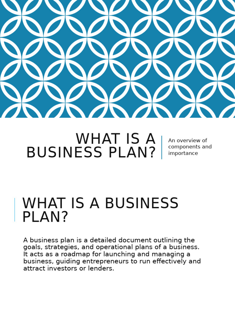 Business Plan Presentation | PDF