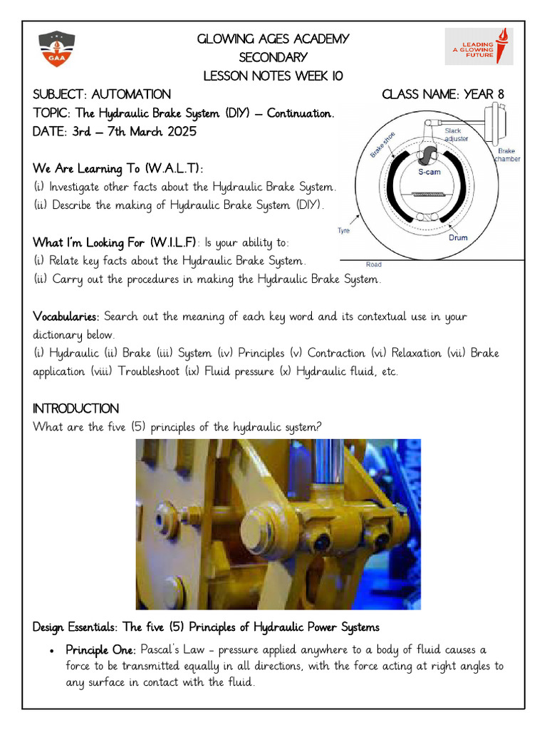 DIY Hydraulic Brake System Guide | PDF | Brake | Mechanical Engineering