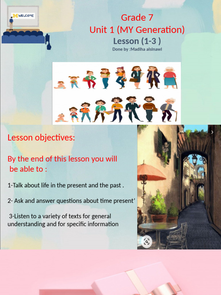My Generation Lesson 1 - 3-1 | PDF