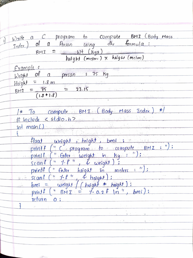 C Assignment | PDF