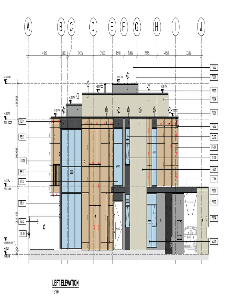 Building Floor Plans and Elevations | PDF