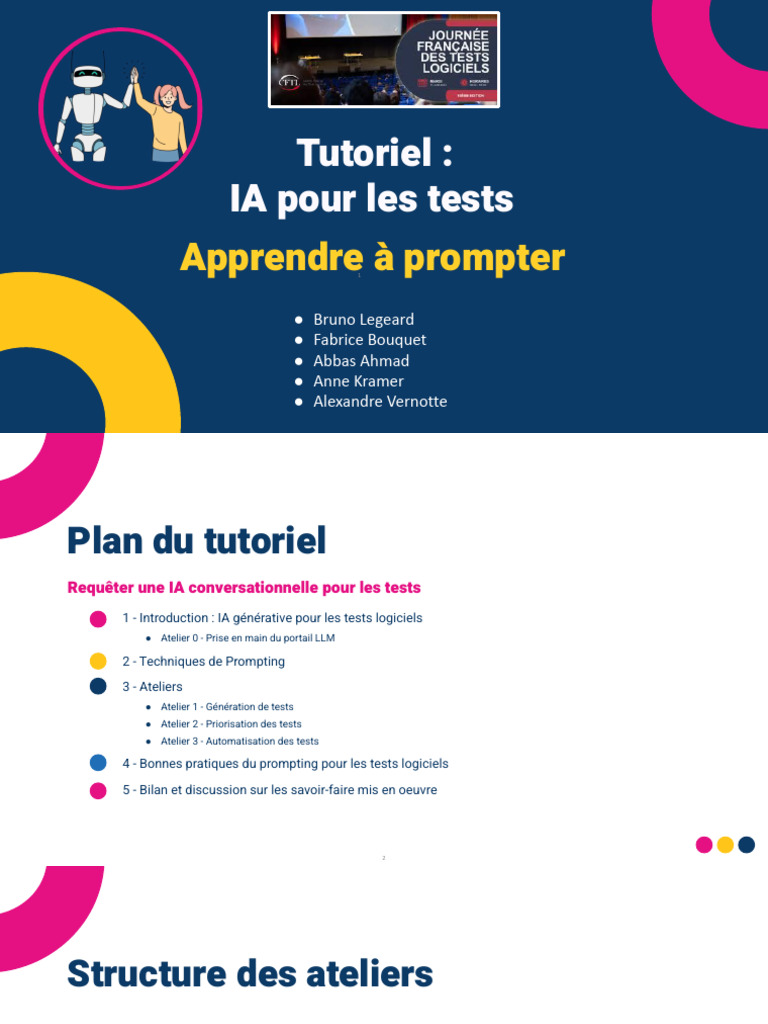 Tutoriel : IA et Prompting pour Tests | PDF | Intelligence artificielle ...