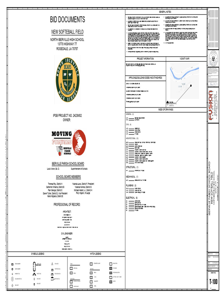 Bid Documents for New Softball Field | PDF | Civil Engineering ...