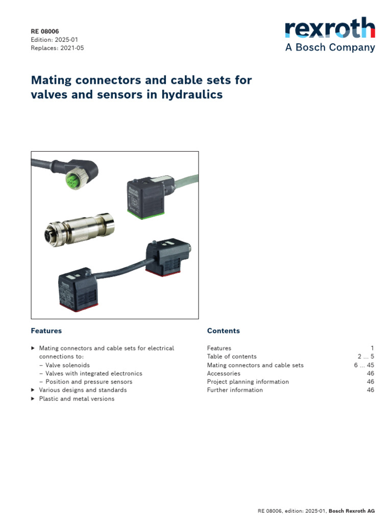 Mating Connectors & Cable Sets Guide | PDF | Electrical Connector ...
