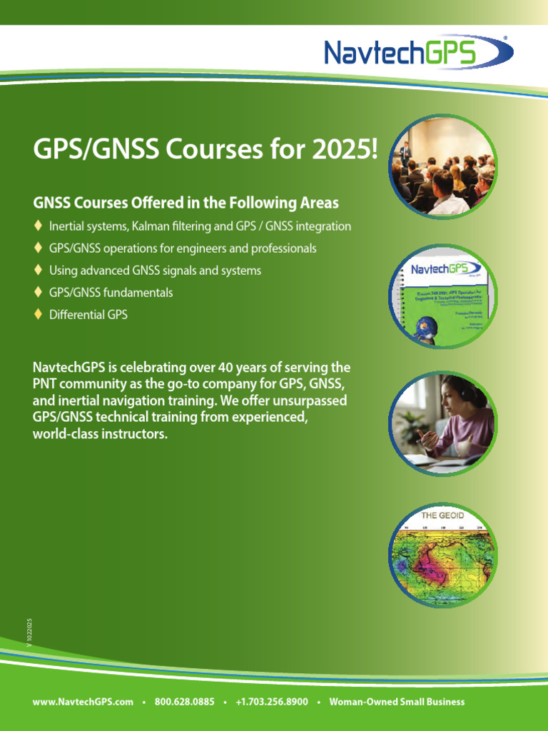 GPS/GNSS Training Course Overview 2025 | PDF | Global Positioning ...