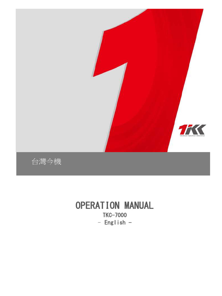 TKC-7000 Operation Manual | PDF | Valve | Pump