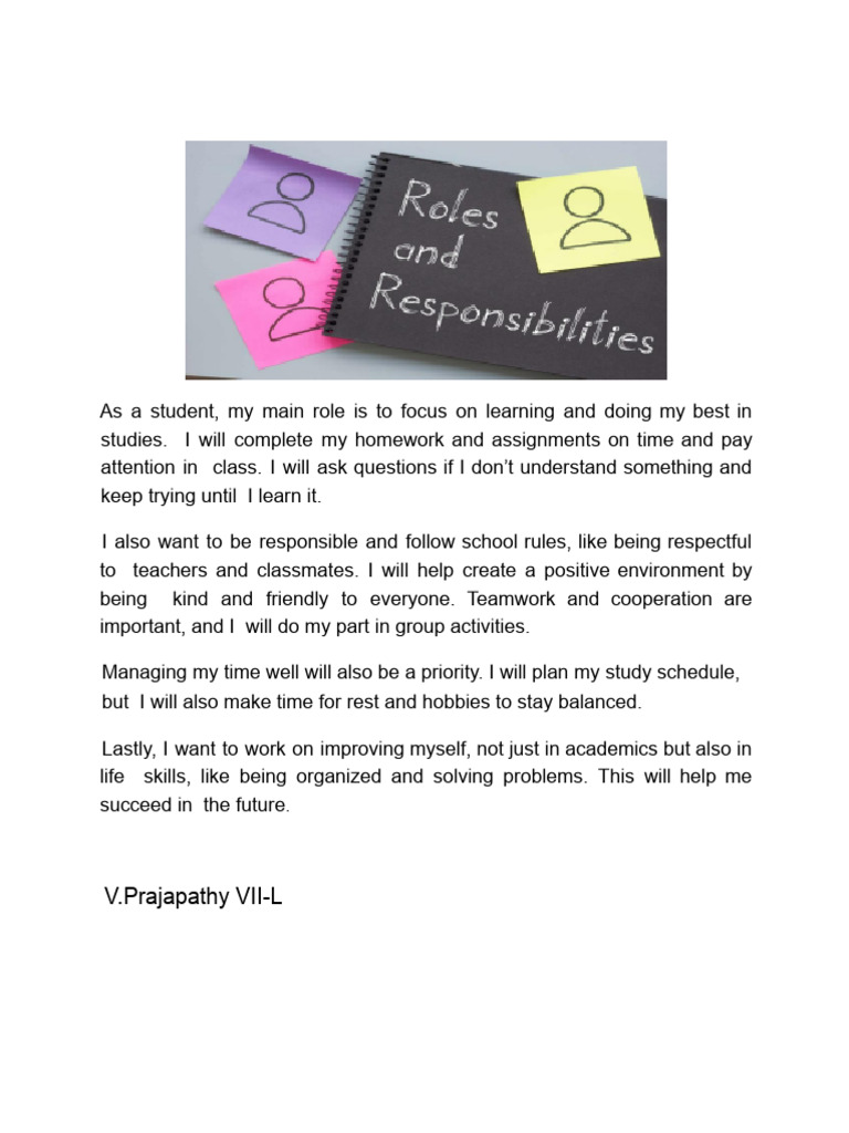 Student Commitment to Learning and Growth | PDF
