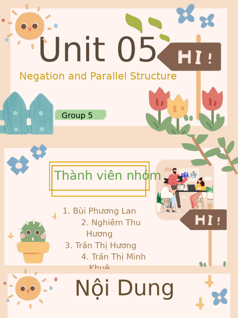 Unit 5 (Nhóm 5) | PDF