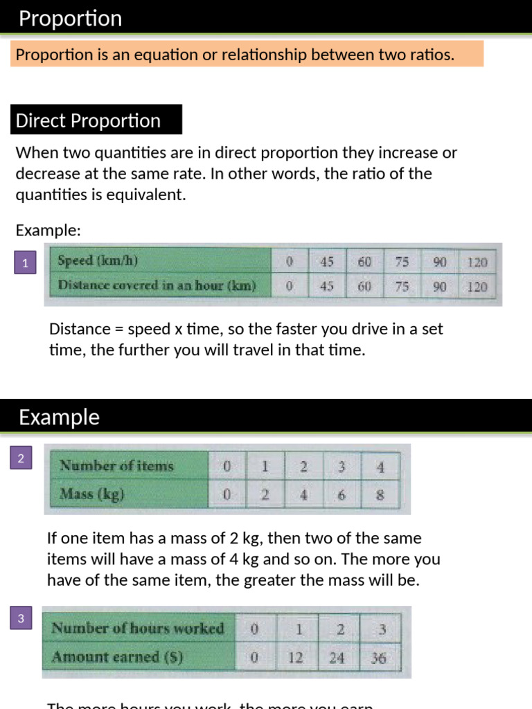 Chapter 21 - Proportion (Autosaved) | PDF | Mass | Ratio