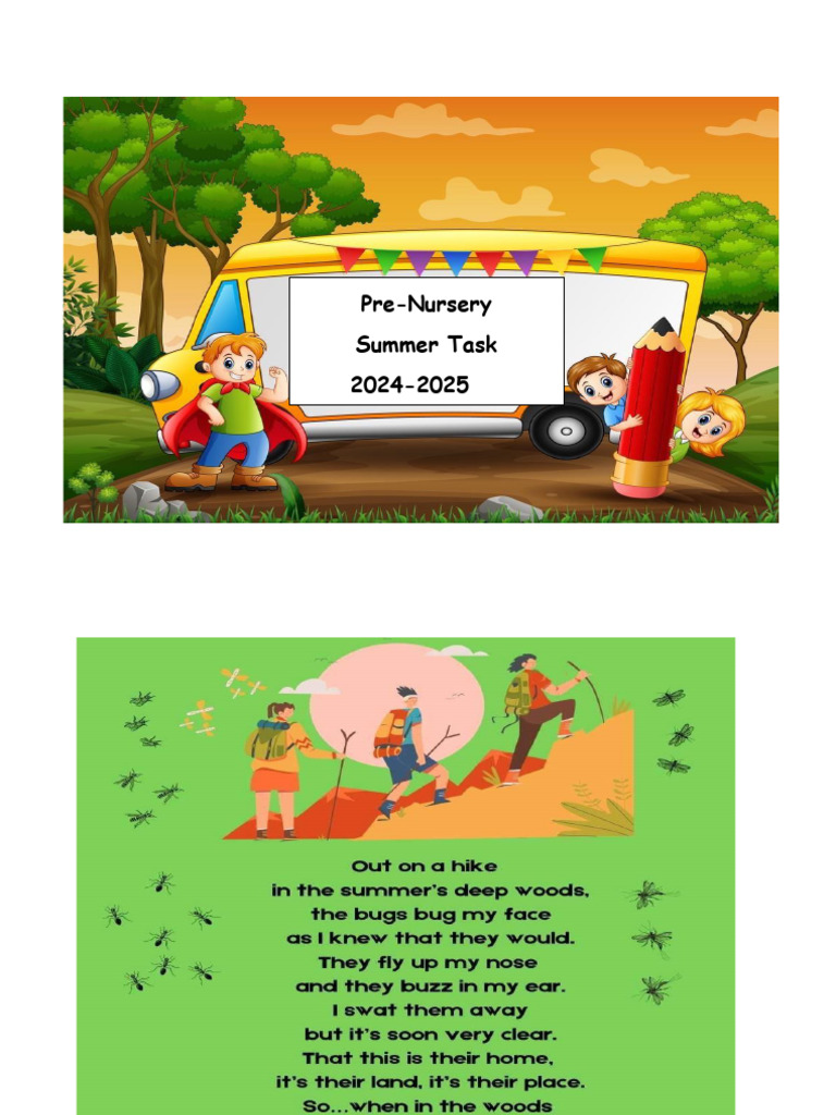 Summer Activities for Pre-K Transition | PDF | Shape | Literacy