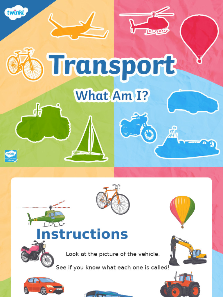 Fun Vehicle Identification Quiz for Kids | PDF