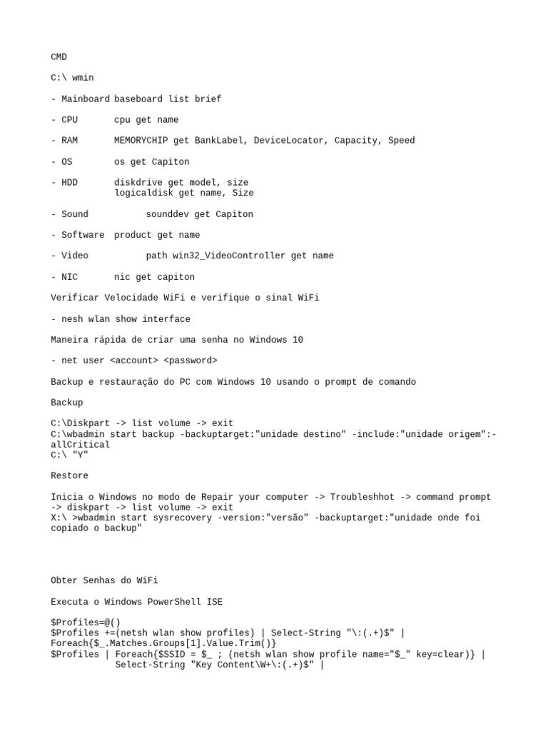 CMD Command | PDF