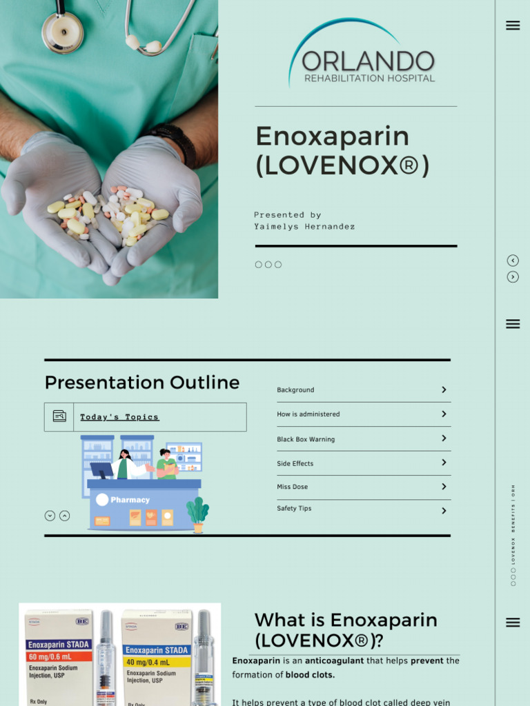YH Lovenox Presentation PDF