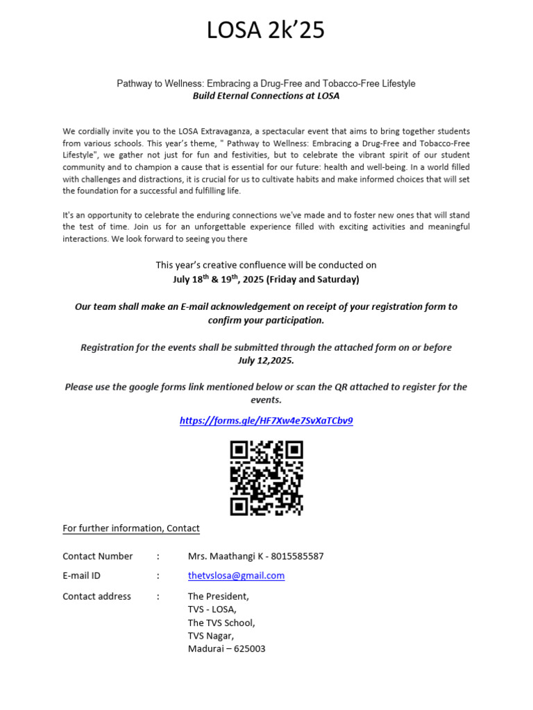 Losa 2k25 Event Rules Final | PDF | Creativity