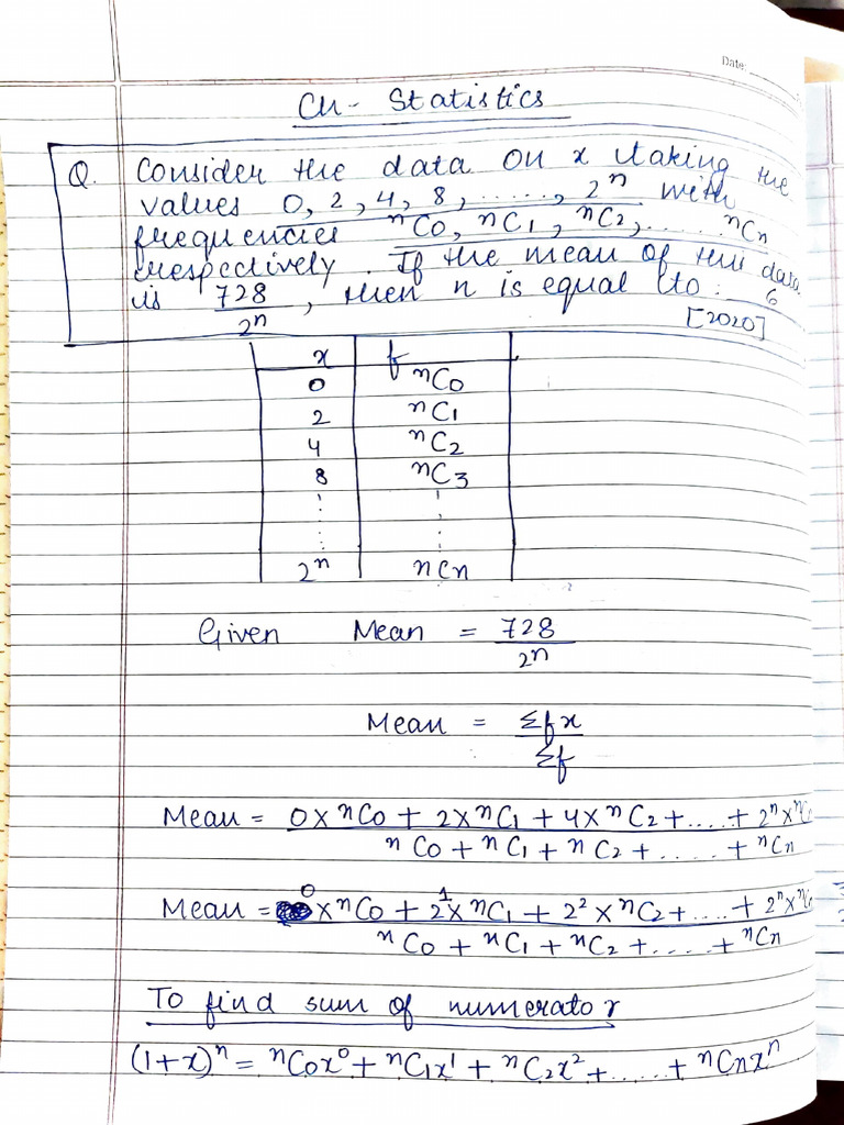 Statistics Qs | PDF