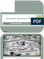 Economic Recovery Plan: Click To Edit Master Subtitle Style
