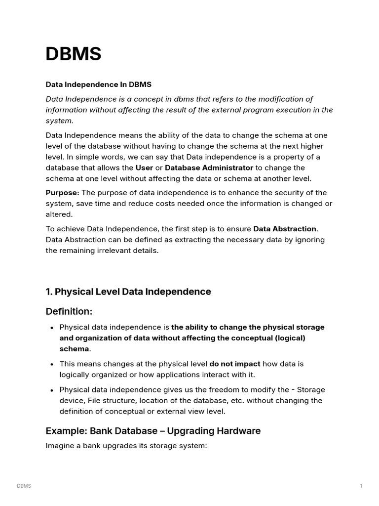 DBMS | PDF | Databases | Database Transaction