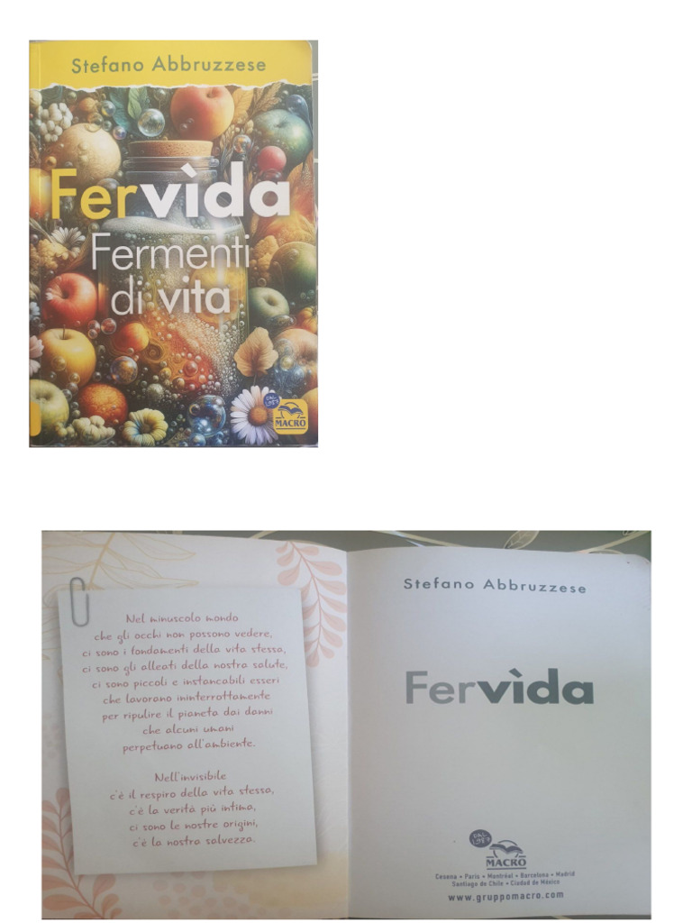 Fervìda - Fermenti Di Vita | PDF