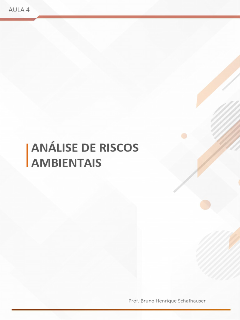 Análise de Riscos Ambientais no Trabalho | PDF | Método científico ...