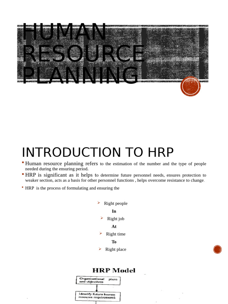 Human Resource Planning | PDF | Regression Analysis | Forecasting