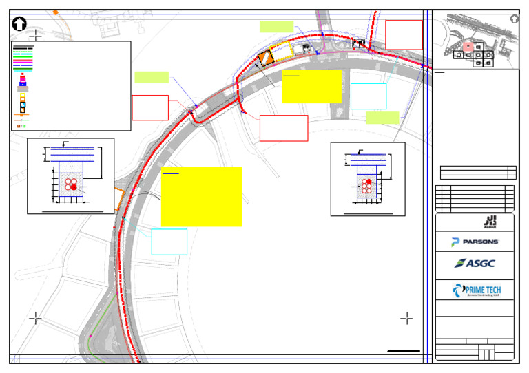 Telecom Network Layout for Al Gurm Phase 2 | PDF | Chess Openings | Chess