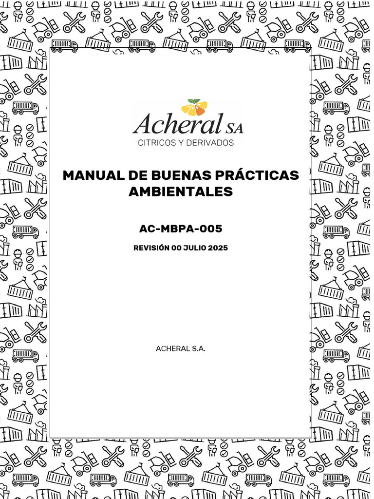 Manual de Buenas Prácticas Ambientales | PDF | Residuos | Residuos ...