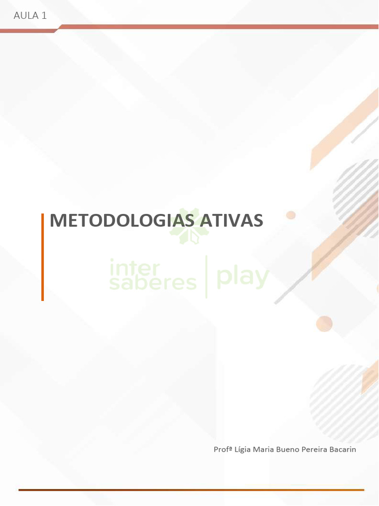 Metodologias Ativas na Educação Inovadora | PDF | Aprendizado | Pedagogia