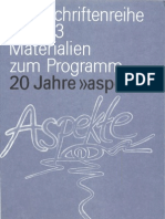 ZDF Schriftenreihe 33-20 Jahre Aspekte