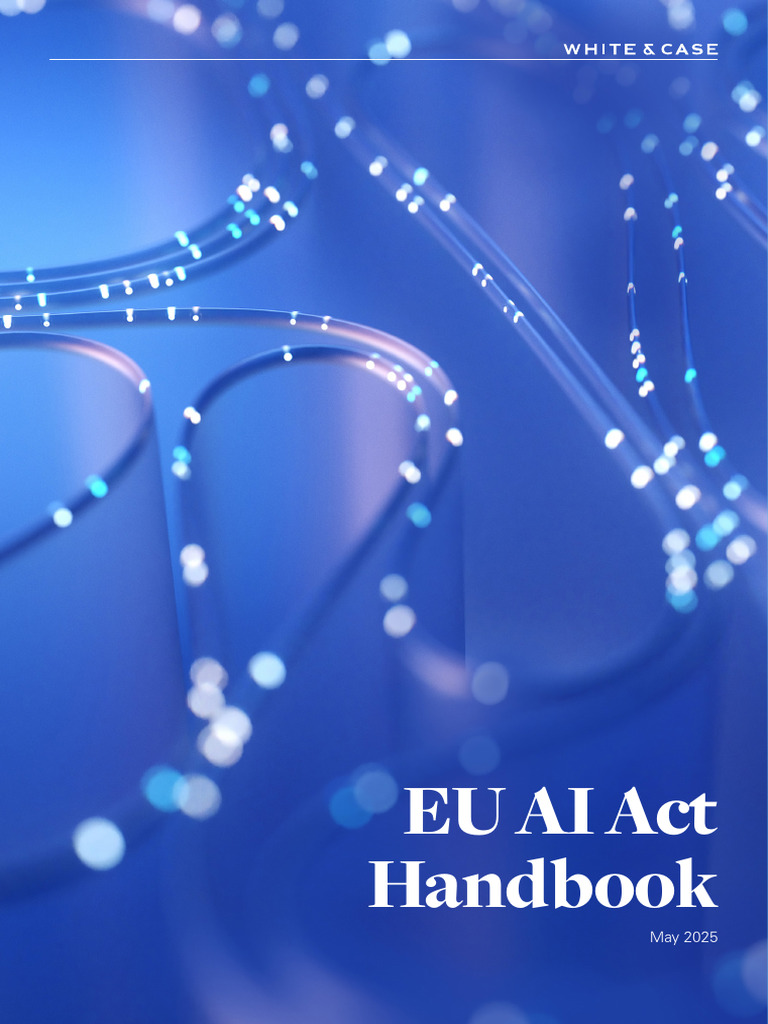 EU AI Act Handbook Overview | PDF | Artificial Intelligence ...