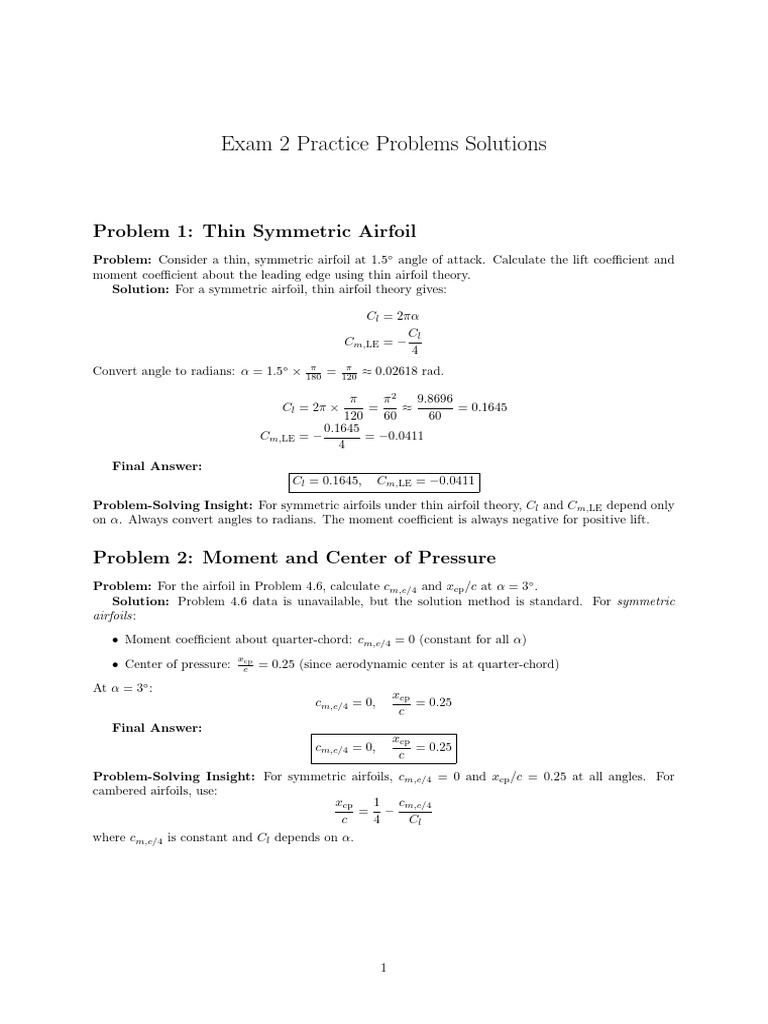 Prac | PDF | Airfoil | Fluid Dynamics