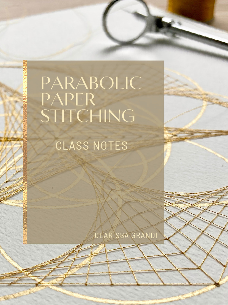 Parabolic Paper Stitching | PDF