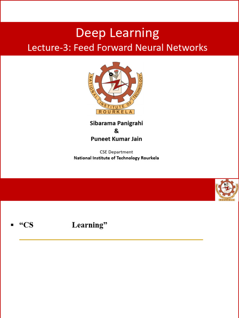 3.5. Feed Forward Neural Network - Updated | PDF | Machine Learning ...