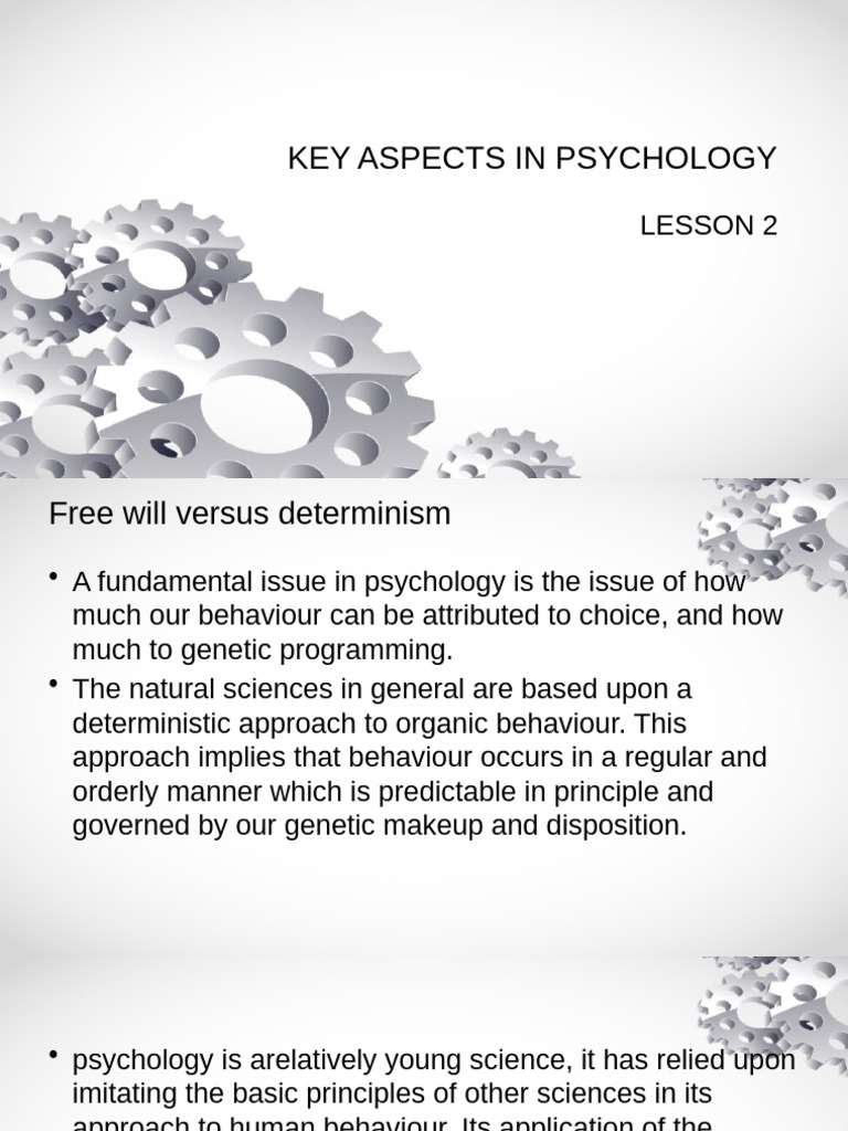 Psychological Attributes: Nature vs. Nurture | PDF | Psychology | Free Will
