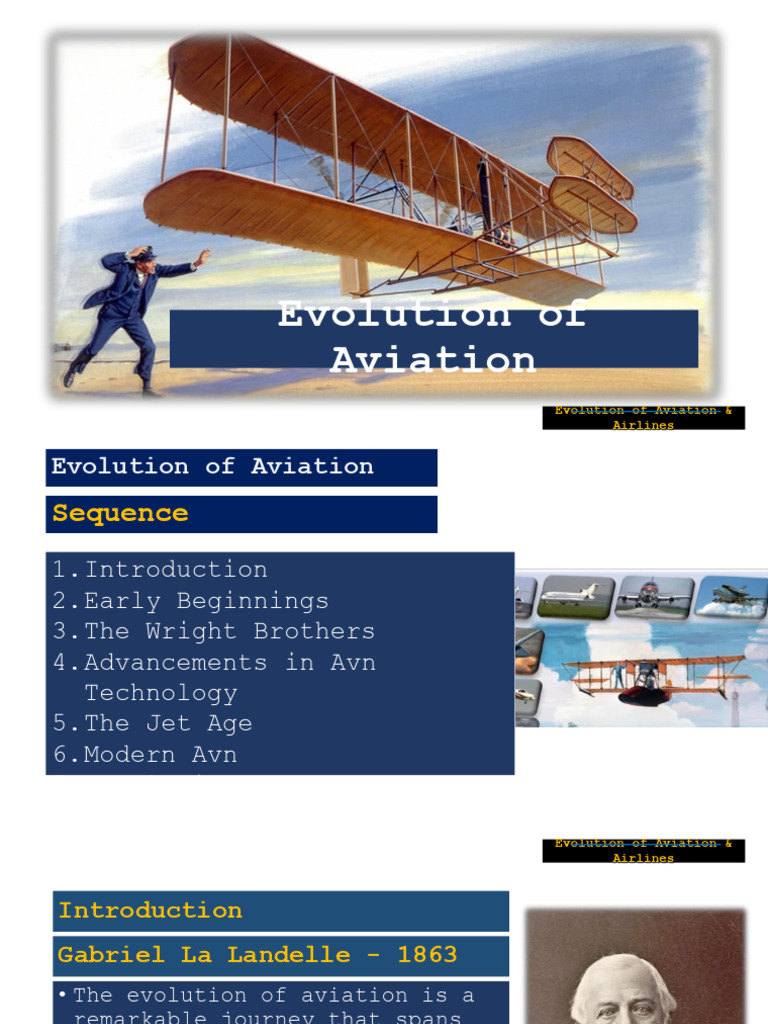 History of Aviation and Airlines Evolution | PDF | Aviation | Airlines