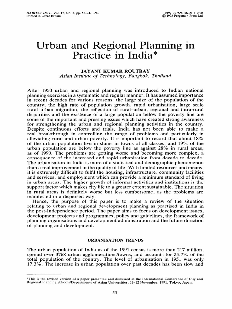 Urban Planning Challenges in India | PDF | Urbanization | Urban Area