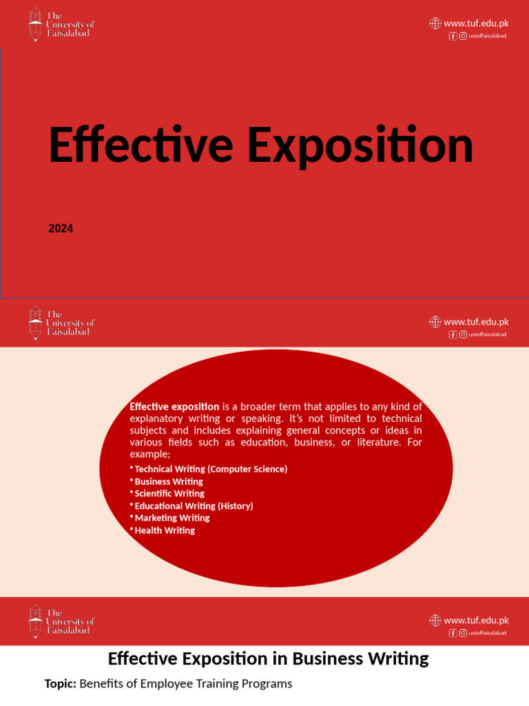 Effective Exposition Techniques Explained | PDF | Argument | Jargon