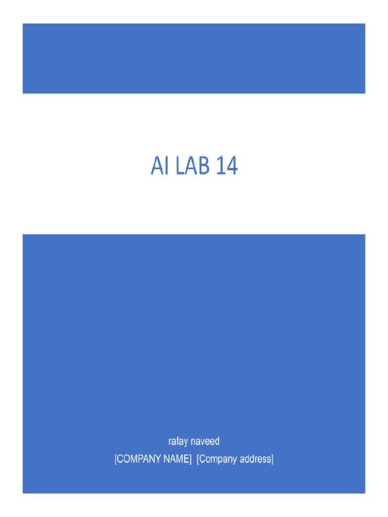 Ai Lab 14 22f3827 | PDF