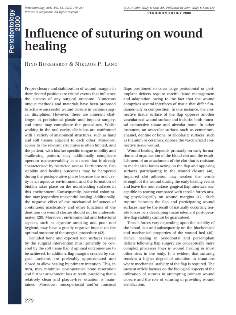 Suturing Techniques in Wound Healing | PDF | Surgical Suture | Wound