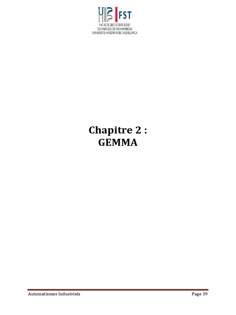 Guide GEMMA pour Automatismes Industriels | PDF
