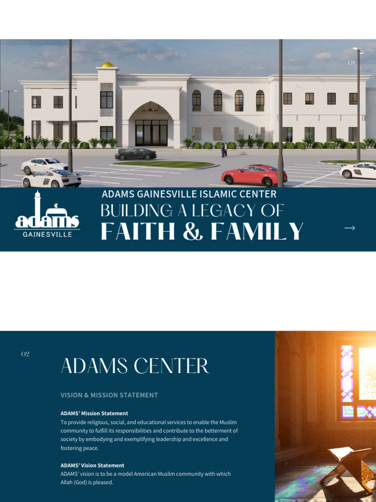 Adams Gainesville Islamic Center Overview | PDF | Mosque | Interfaith ...
