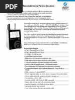 Apex R5 Particle Counter Overview | PDF | Equipment | Computing