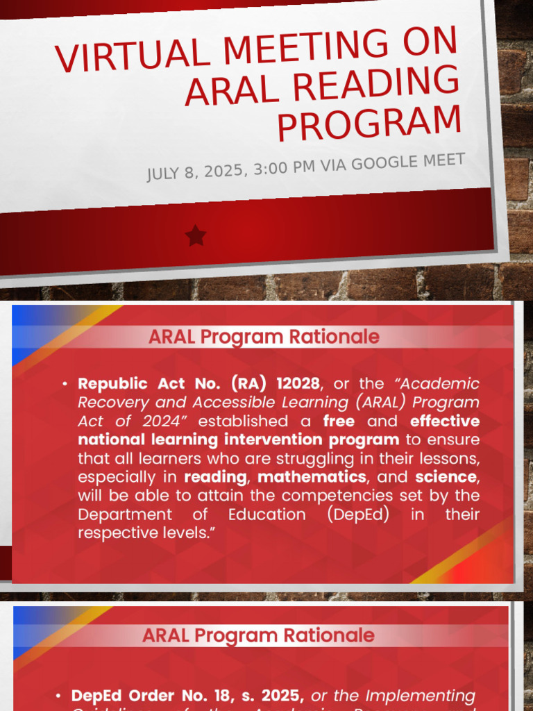 Aral Program | PDF