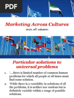 Marketing Across Cultures New