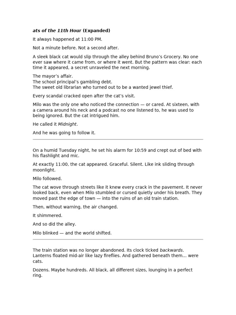 Story - Example 5 | PDF