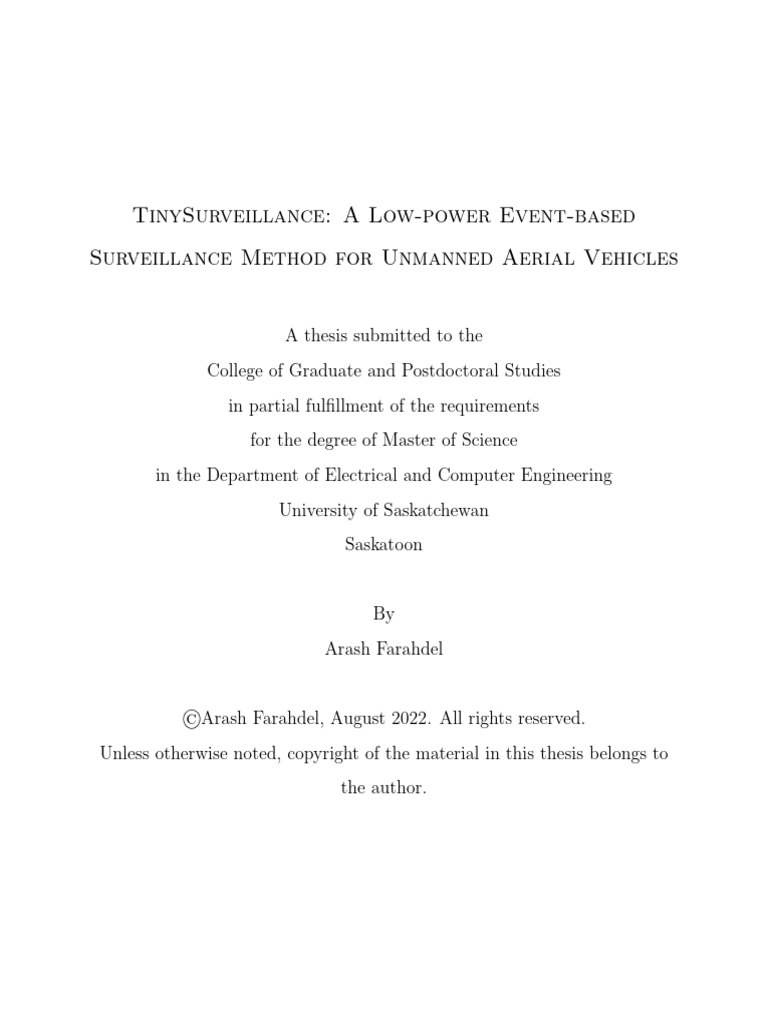 Low-Power UAV Surveillance Method | PDF | Unmanned Aerial Vehicle ...
